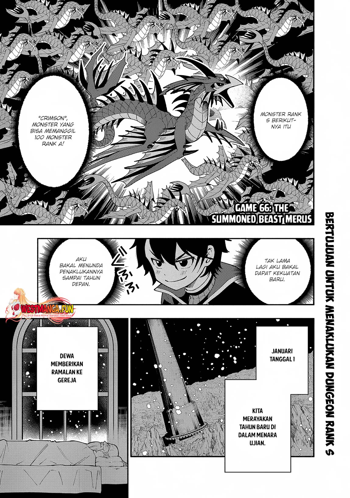 Baca Hell Mode: Yarikomi Suki no Gamer wa Hai Settei no Isekai de Musou Suru Chapter 66 Gambar 2