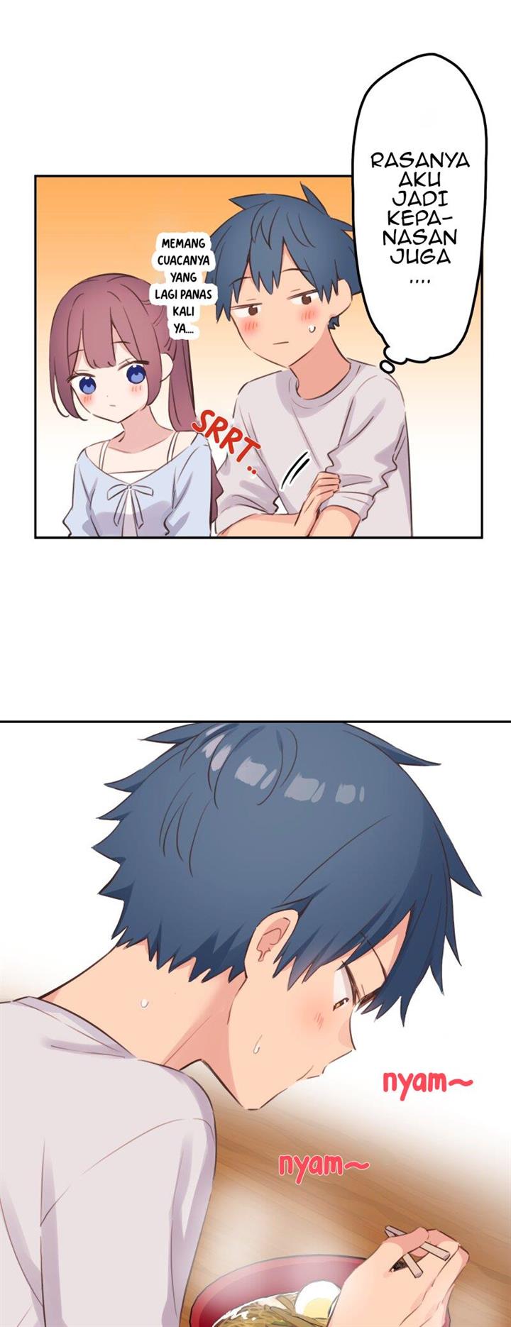 Waka-chan Is Flirty Again Chapter 195 Gambar 18