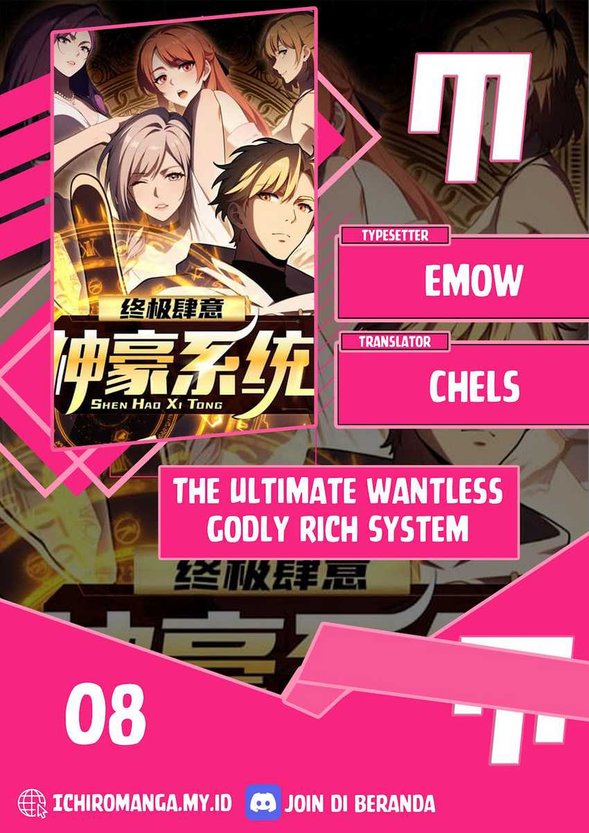 Baca Komik The Ultimate Wantless Godly Rich System Chapter 08 Gambar 1