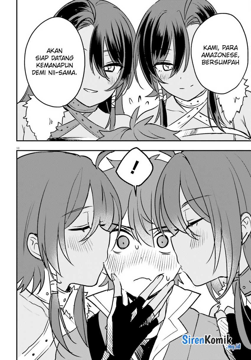 Imouto ga Onna Kishi Gakuen ni Nyuugaku Shitara Naze ka Kyuukoku no Eiyuu ni narimashita. Boku ga. Chapter 09 Gambar 19
