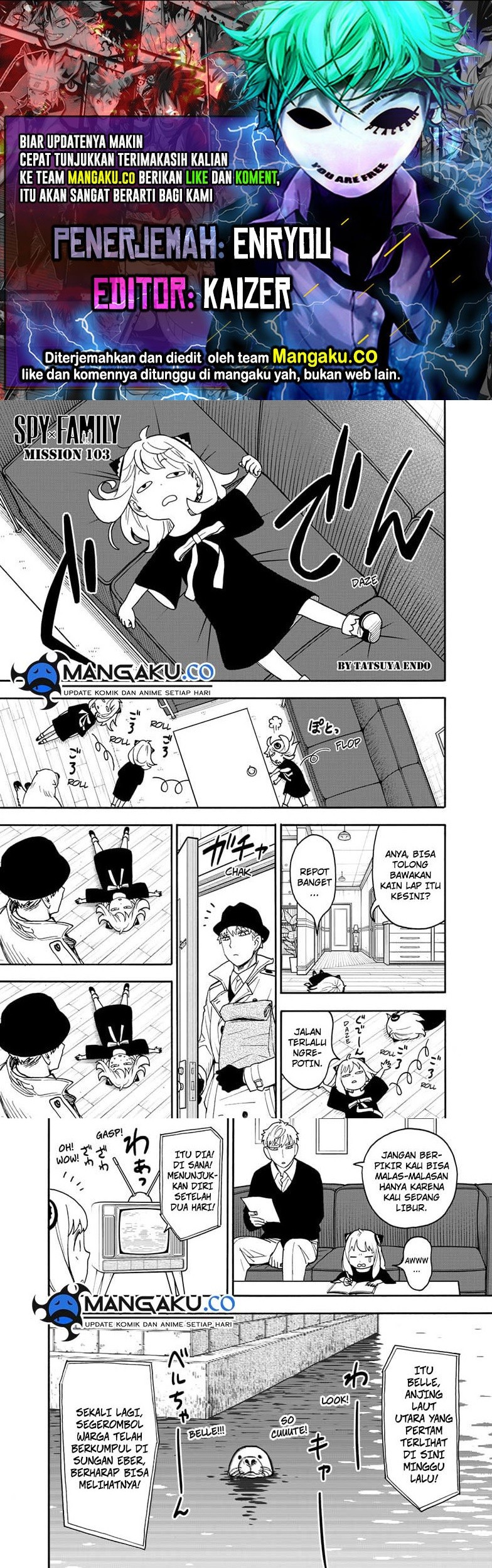 Baca Komik Spy X Family Chapter 103 Gambar 1
