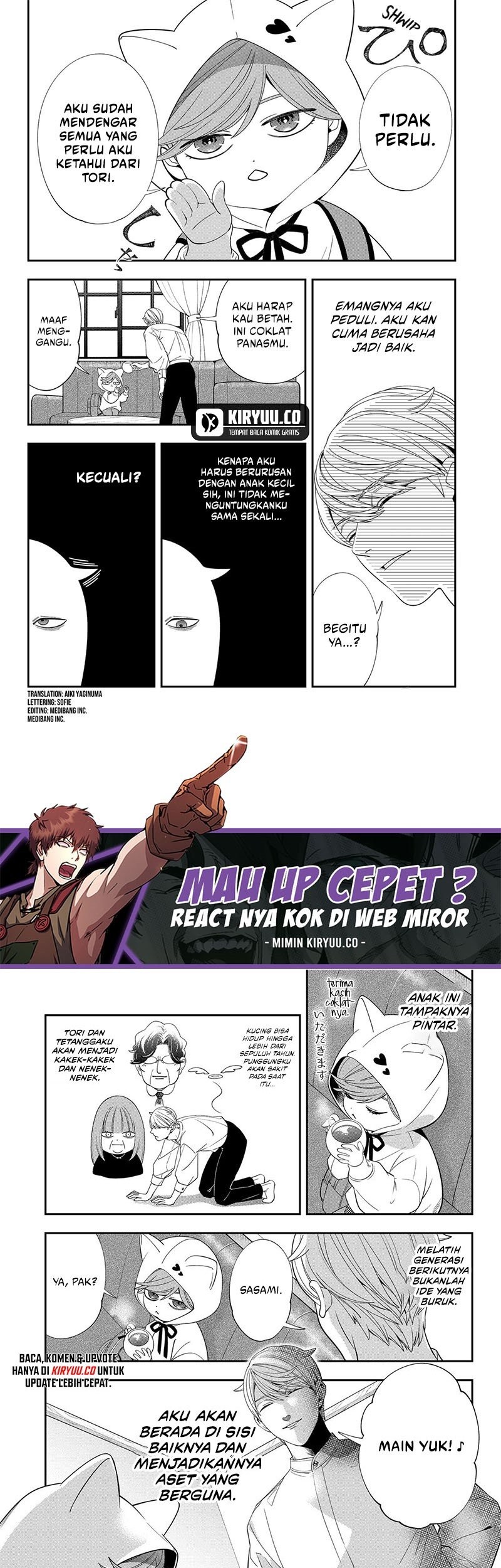 Miyaou Tarou ga Neko wo Kau Nante Chapter 09 Gambar 6