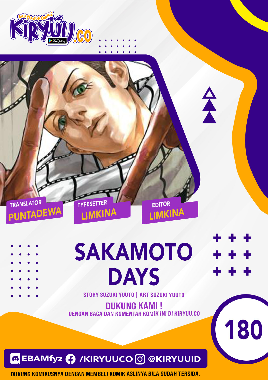Baca Komik Sakamoto Days Chapter 180 Gambar 1