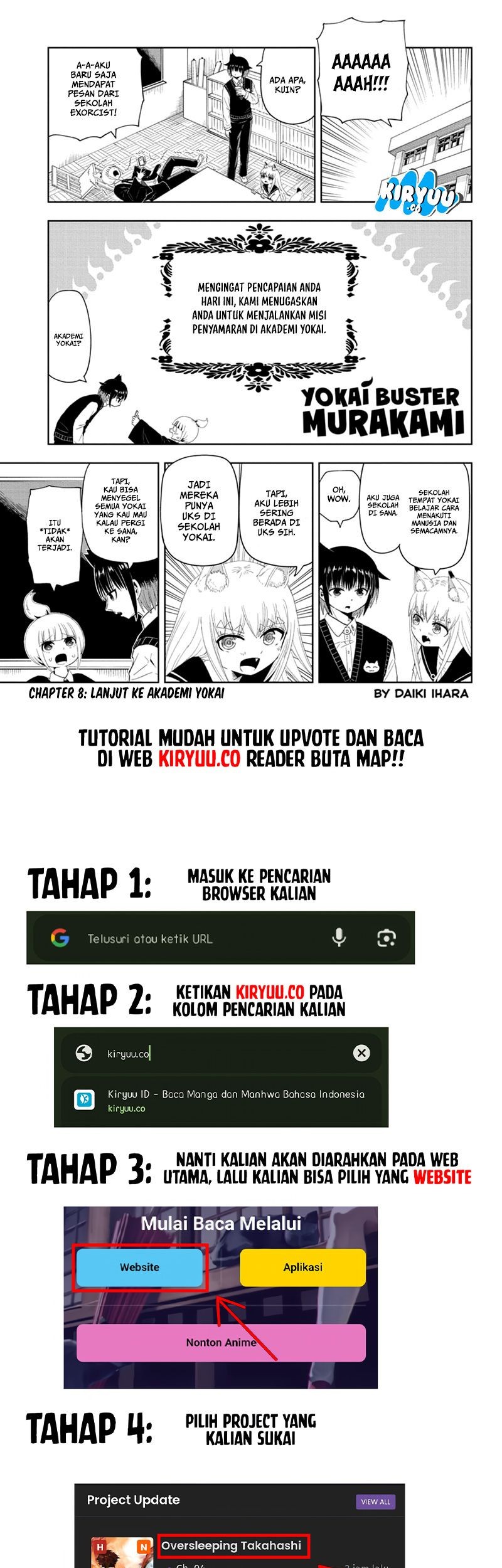 Baca Komik Youkai Buster Murakami Chapter 8 Gambar 1