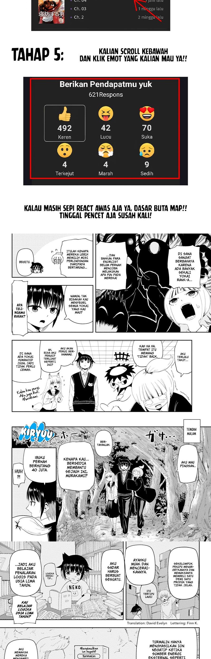 Baca  Youkai Buster Murakami Chapter 8 Gambar 2