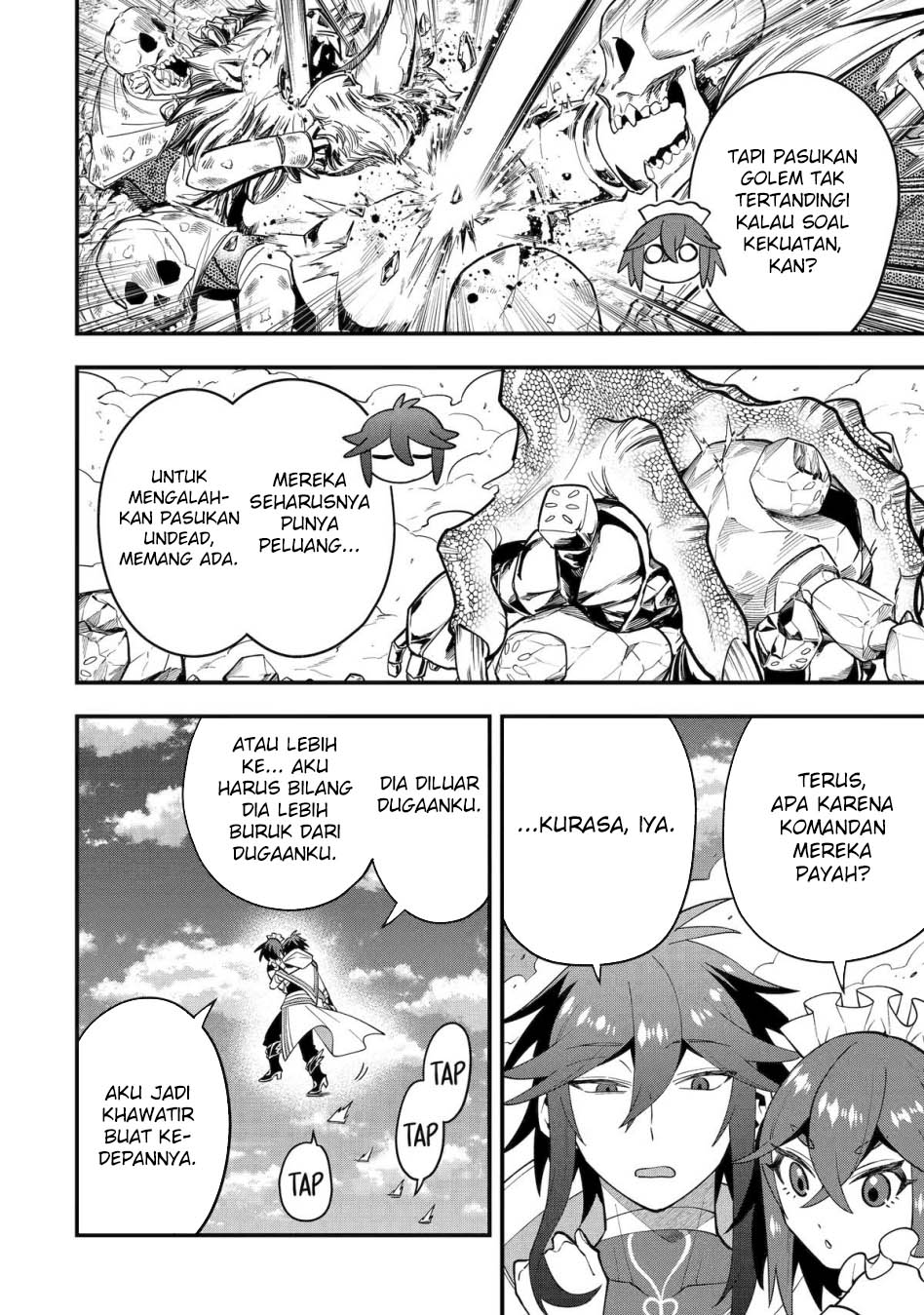 Kouryakuhon o Kushi Suru Saikyou no Mahoutsukai ~”meirei sa sero” to wa Iwa Senai Oreryuu Mao Tobatsu Saizen Ruuto ~ Chapter 61 Gambar 3