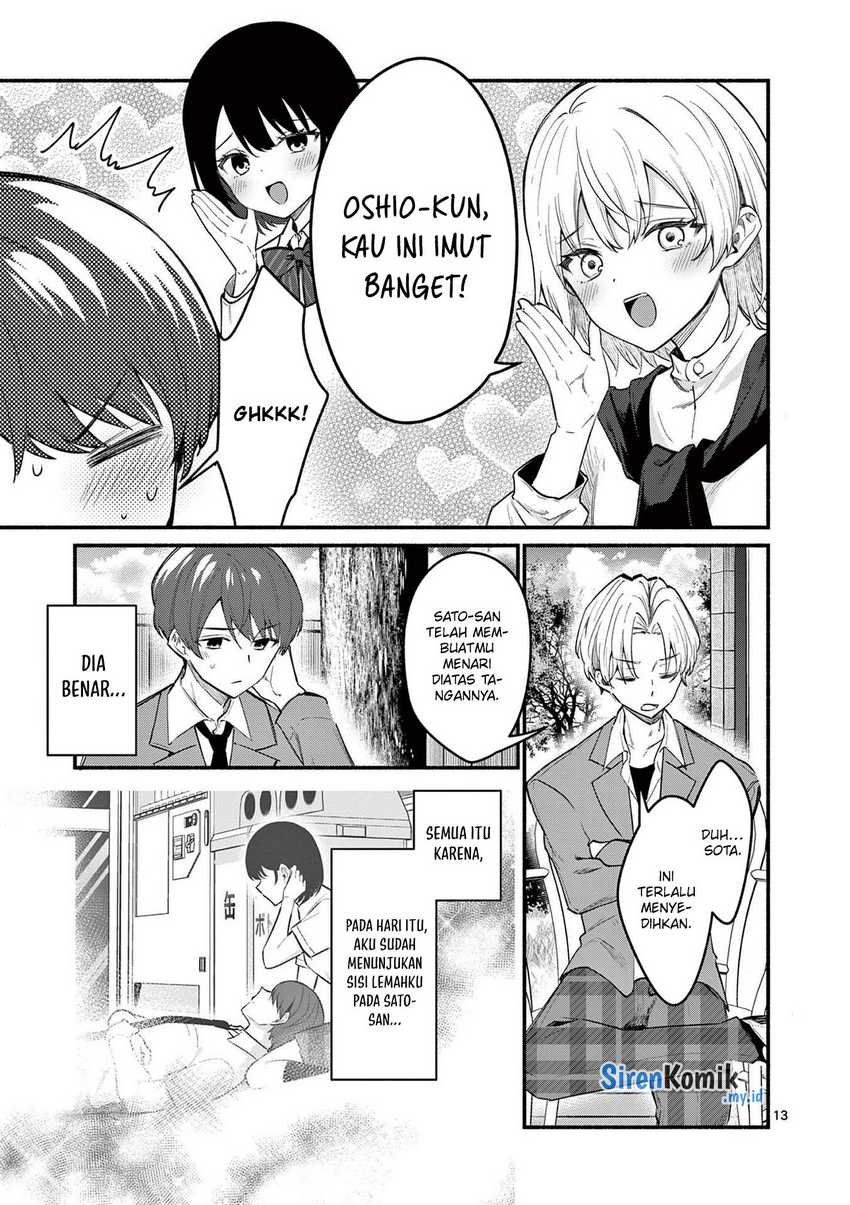 Shiotaiou no Sato-san ga Ore ni dake Amai Chapter 68 Gambar 14