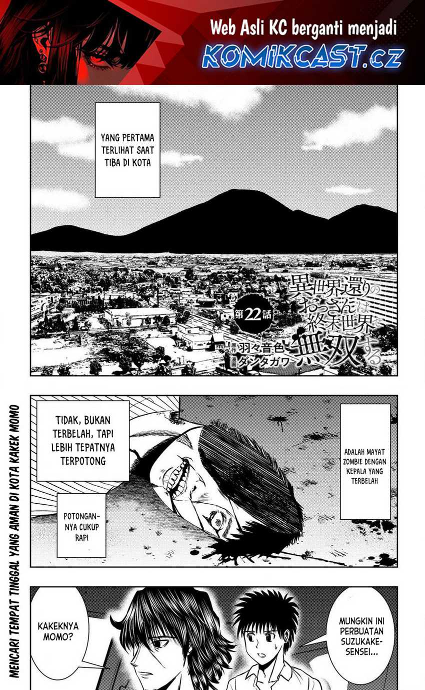 Baca Isekai Kaeri no Ossan wa Shuumatsu de Sekai de Musou Suru Chapter 22 Gambar 2
