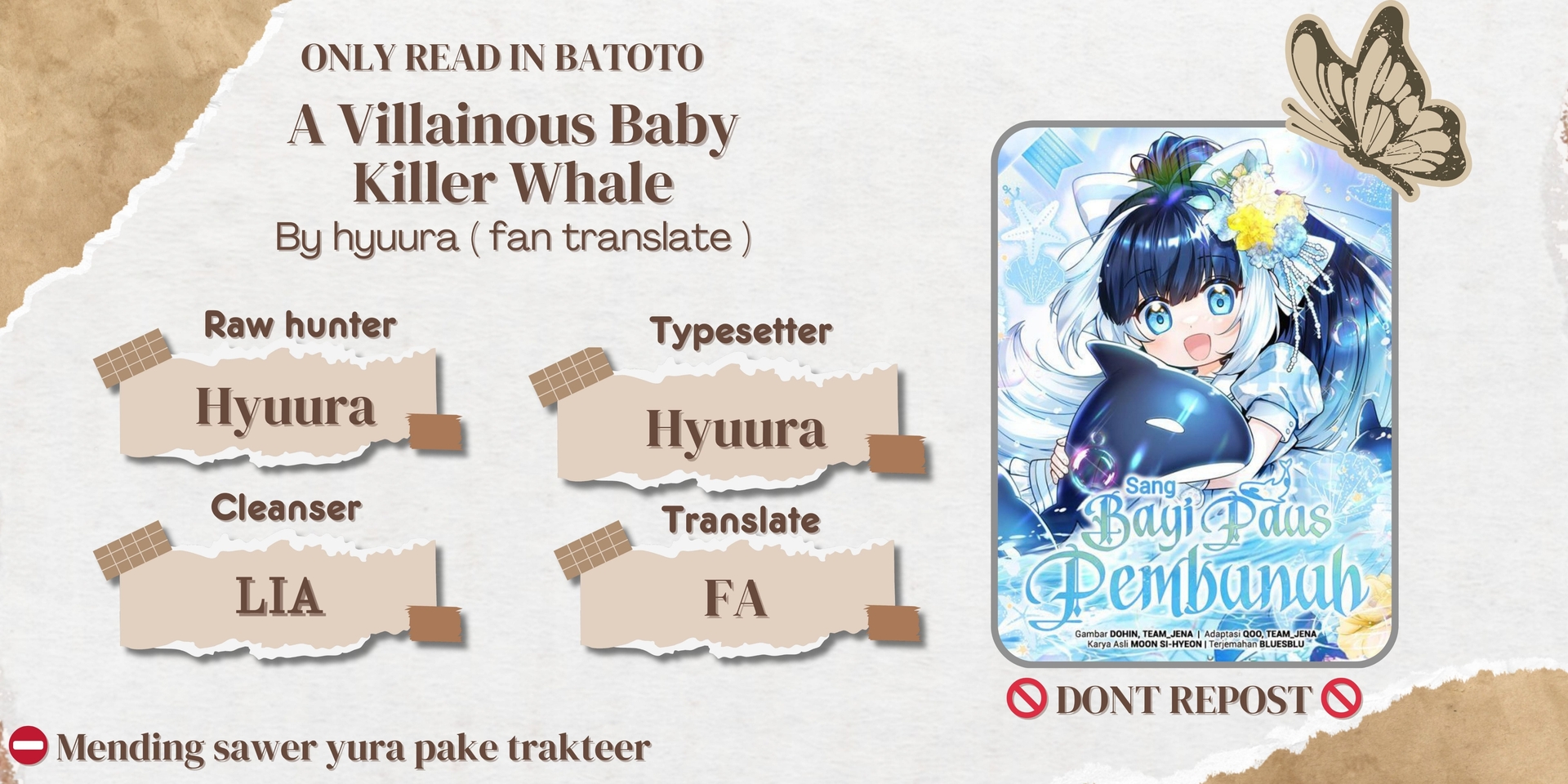 Baca Komik Black Killer Whale Baby Chapter 31 Gambar 1