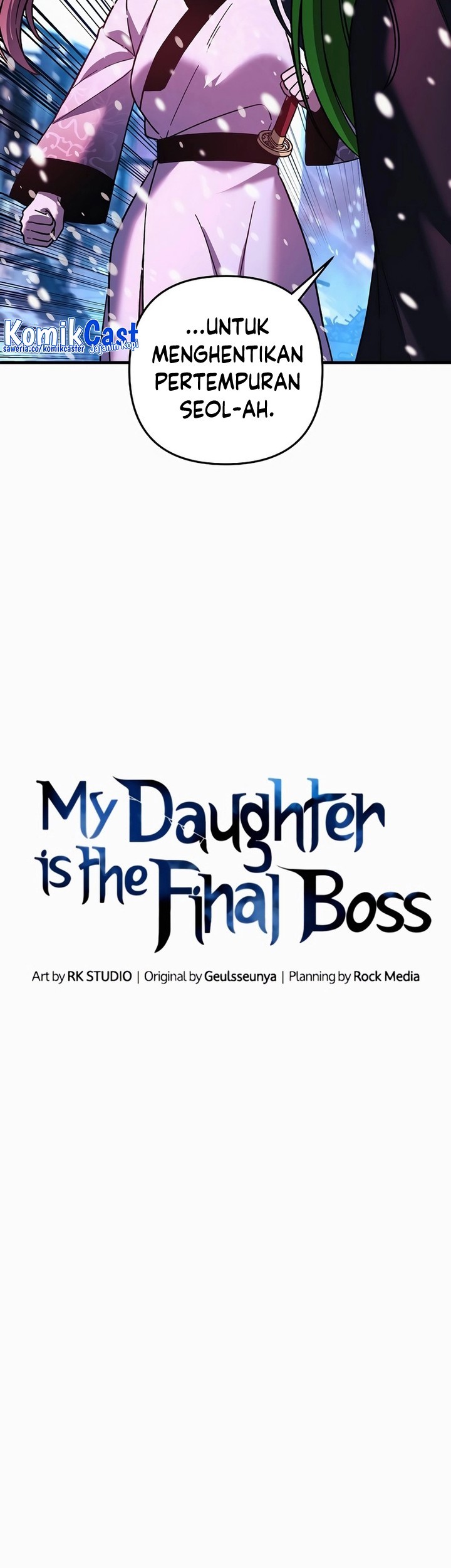 My Daughter is the Final Boss Chapter 134 Gambar 16