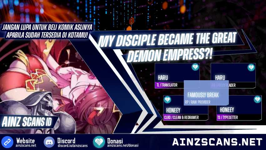 Baca Komik My Disciple Became The Great Demon Empress?! Chapter 23 Gambar 1