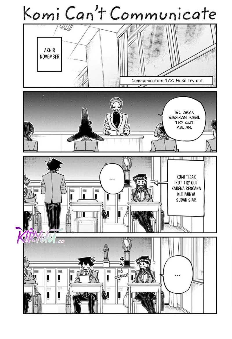 Baca Komi-san wa Komyushou Desu Chapter 472 Gambar 2
