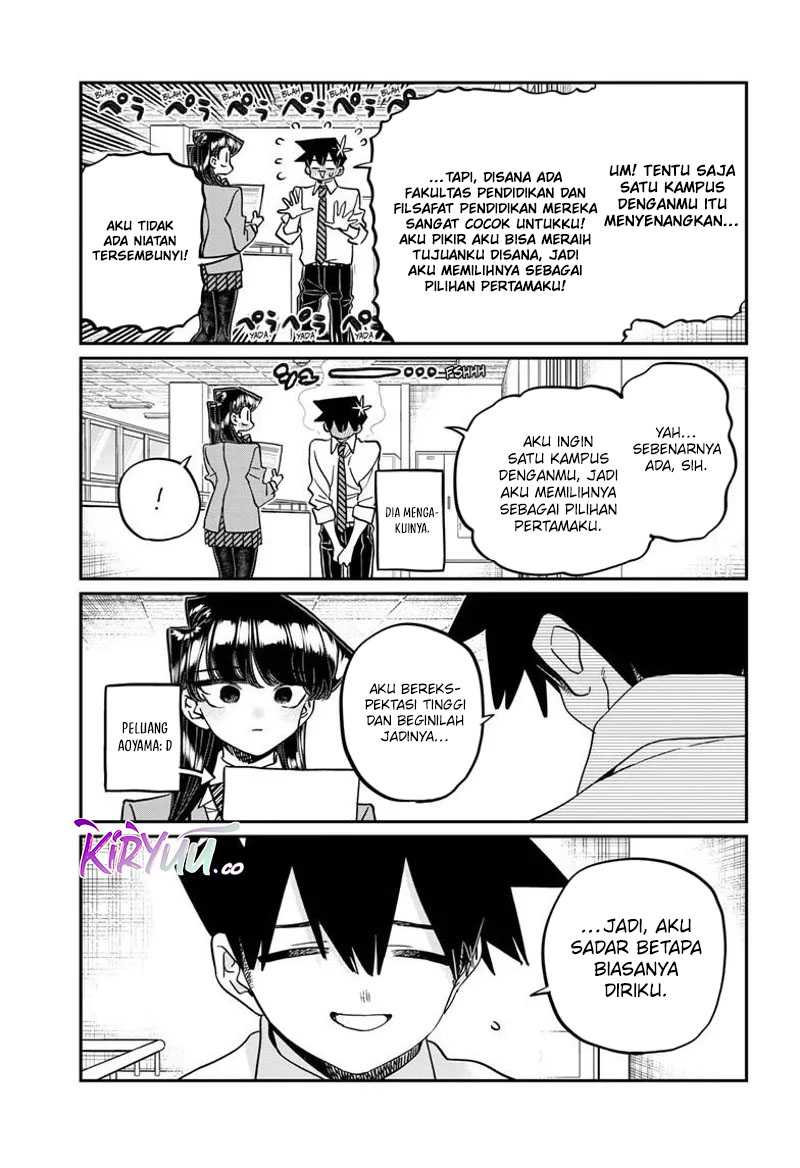 Komi-san wa Komyushou Desu Chapter 472 Gambar 9