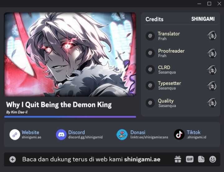 Baca Komik Why I Quit Being The Demon King Chapter 30 Gambar 1