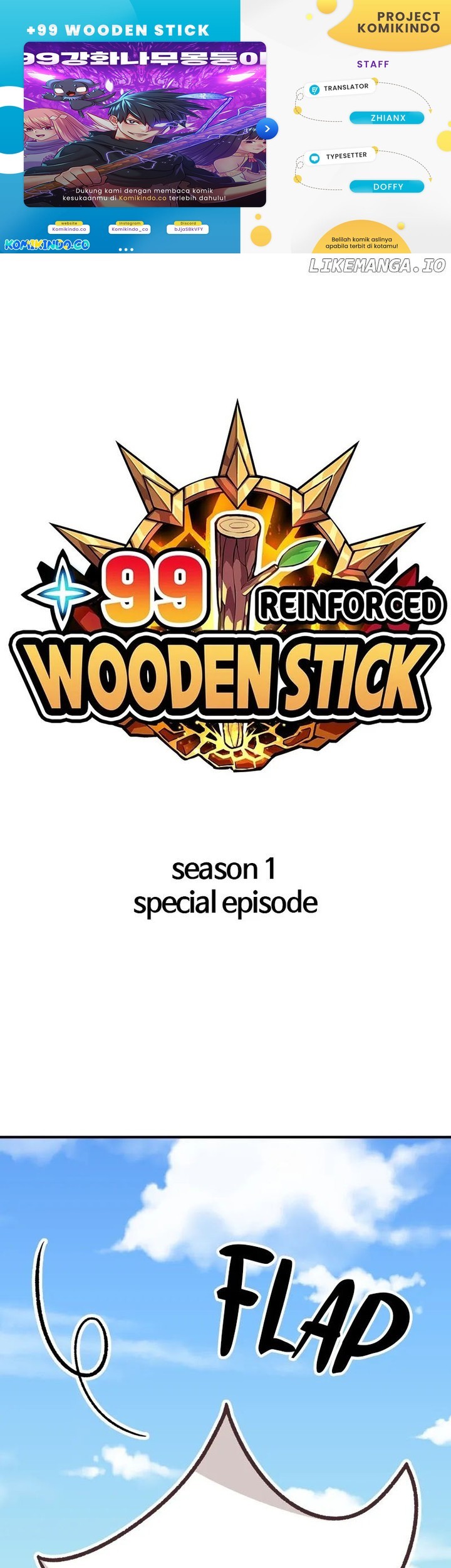 Baca Komik +99 Wooden Stick Chapter 86 Gambar 1