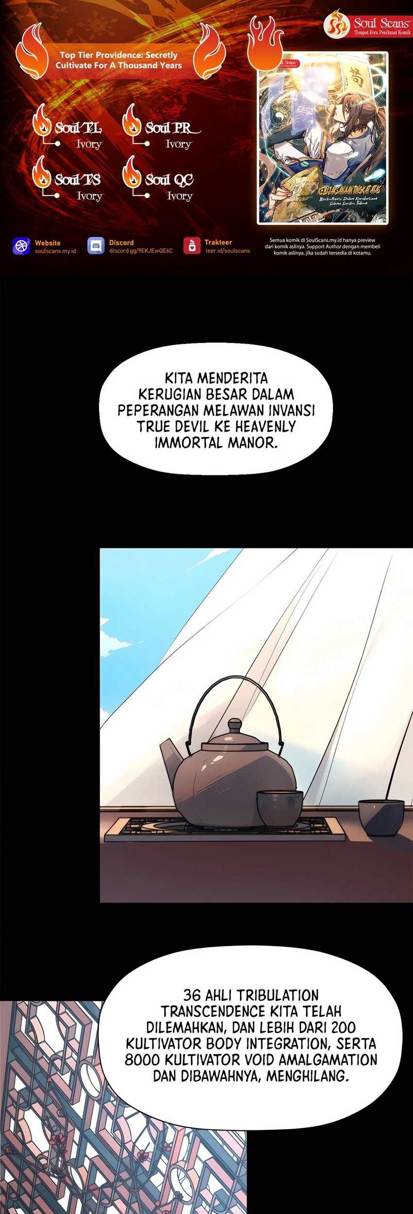 Baca Komik Top Tier Providence: Secretly Cultivate for a Thousand Years Chapter 179 Gambar 1
