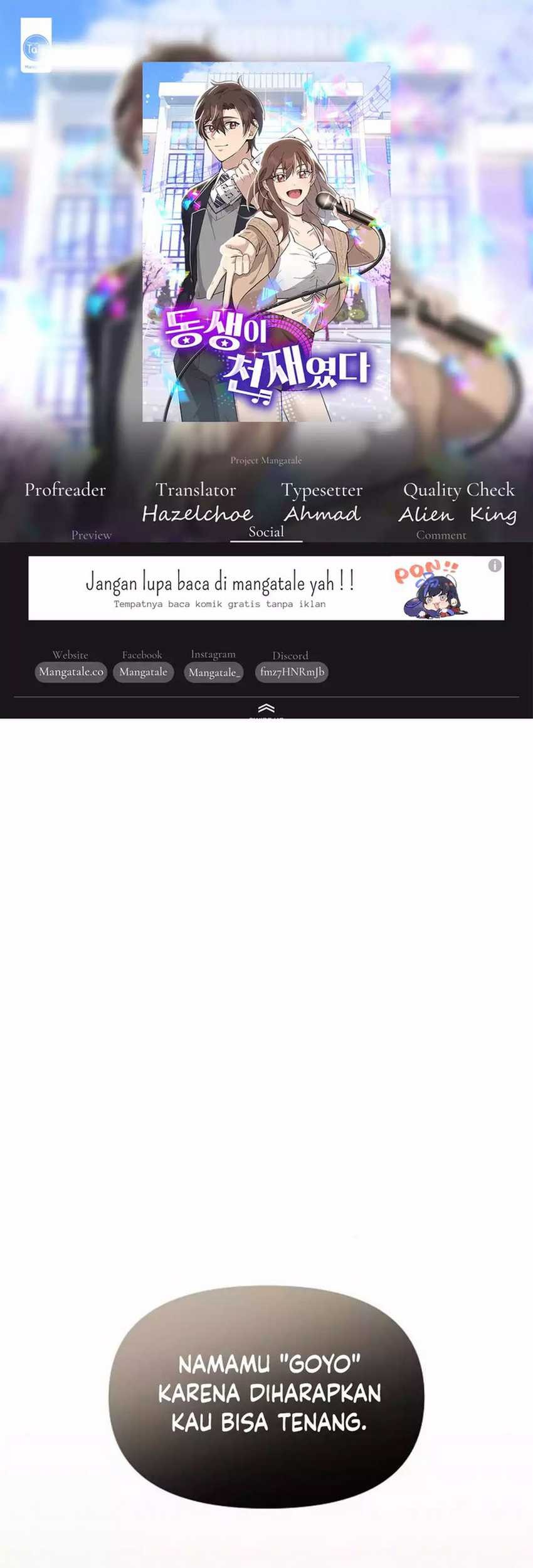 Baca Komik My Younger Sister Was a Genius Chapter 40 Gambar 1