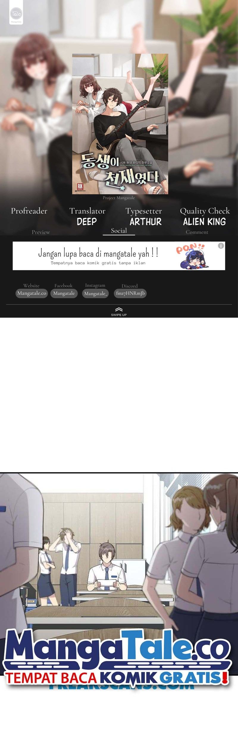 Baca Komik My Younger Sister Was a Genius Chapter 19 Gambar 1