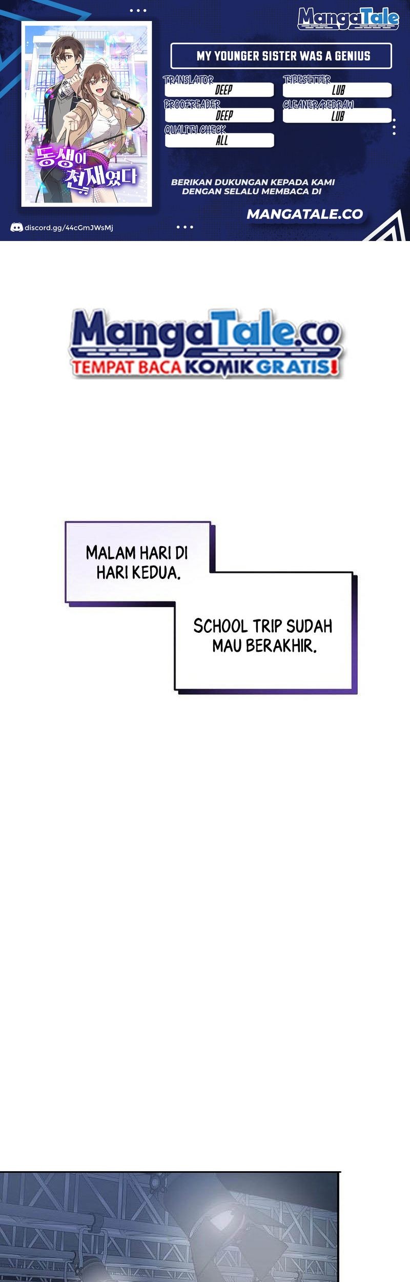 Baca Komik My Younger Sister Was a Genius Chapter 17 Gambar 1