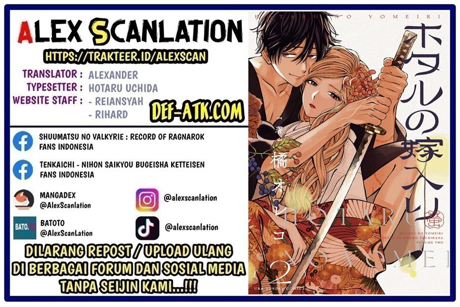 Baca Komik Hotaru no Yomeiri Chapter 20 Gambar 1