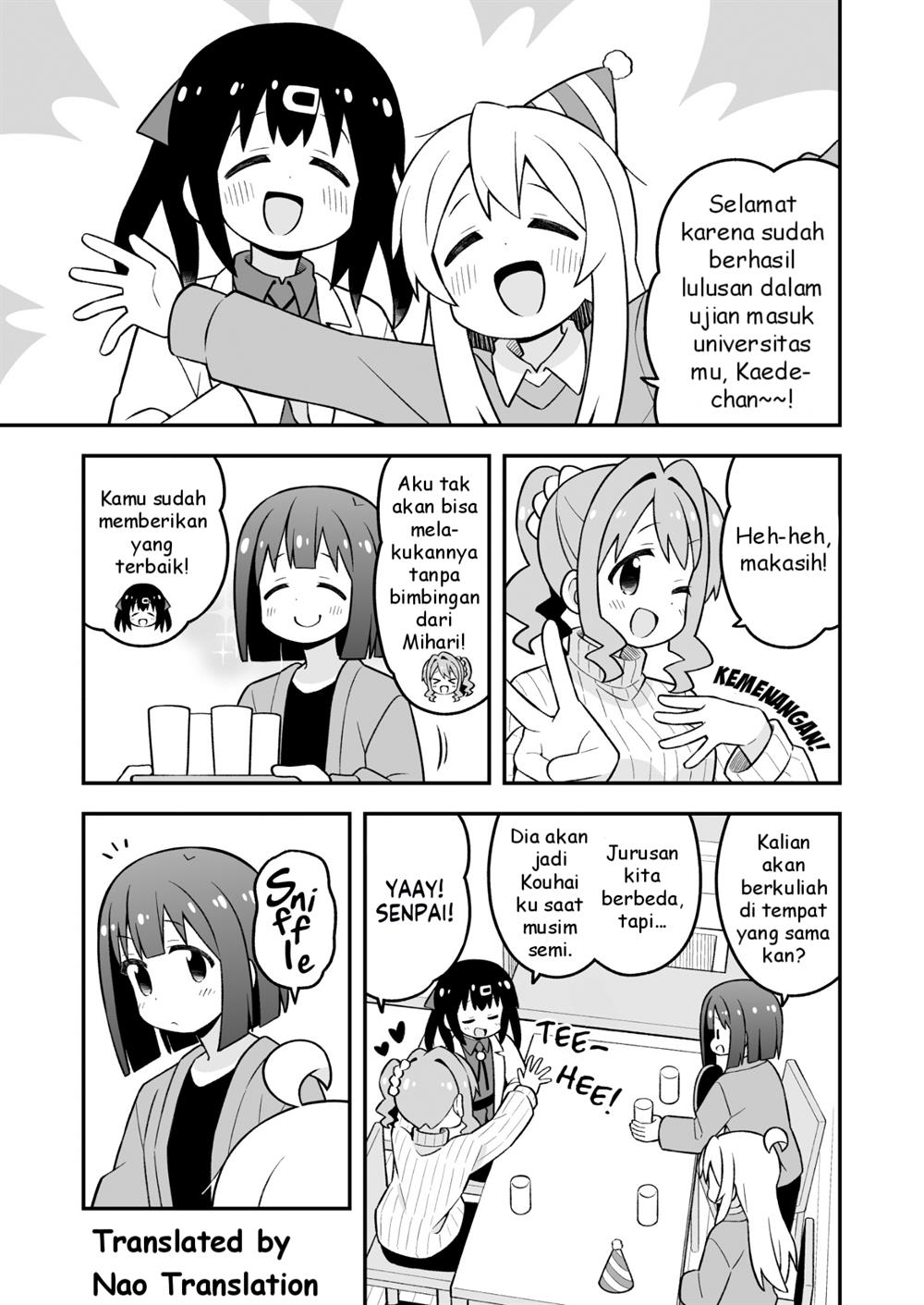 Onii-chan wa Oshimai Chapter 90 Gambar 4