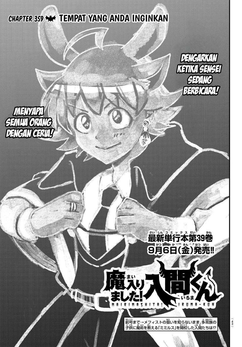 Baca  Mairimashita! Iruma-kun Chapter 359 Gambar 2