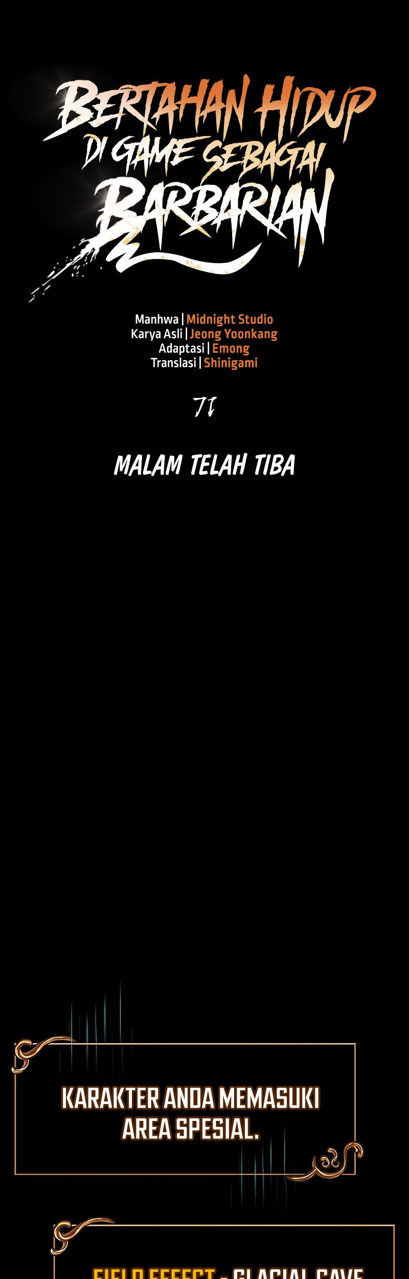 Survive as a Barbarian in the Game Chapter 71 Gambar 27