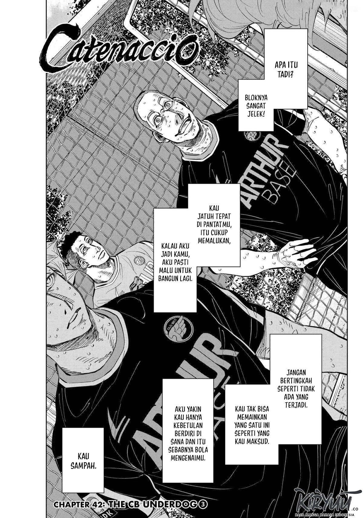 Baca Catenaccio Chapter 42 Gambar 2