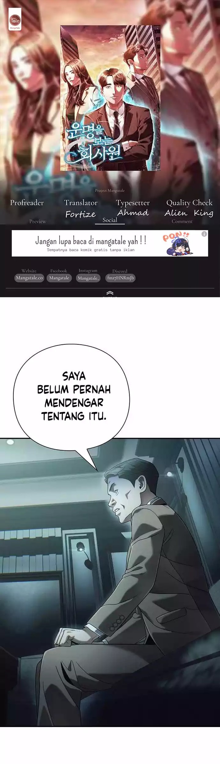 Baca Komik Office Worker Who Sees Fate Chapter 94 Gambar 1
