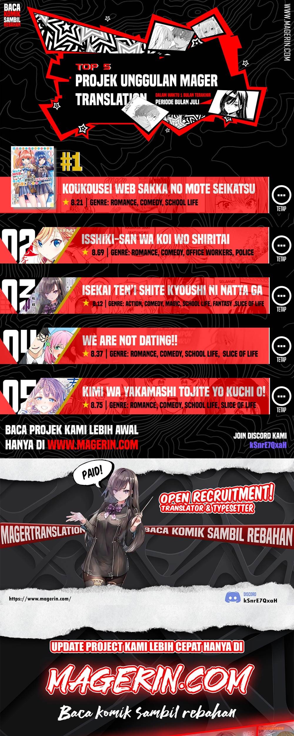 Kimi wa Yakamashi Tojite yo Kuchi wo! Chapter 25 Gambar 15