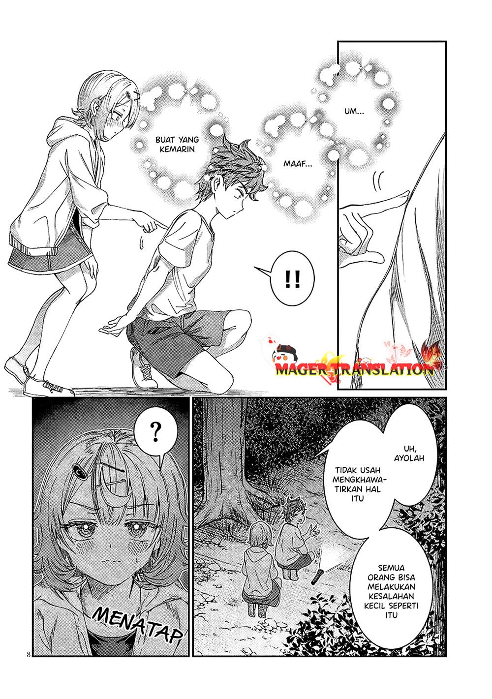 Kimi wa Yakamashi Tojite yo Kuchi wo! Chapter 25 Gambar 9
