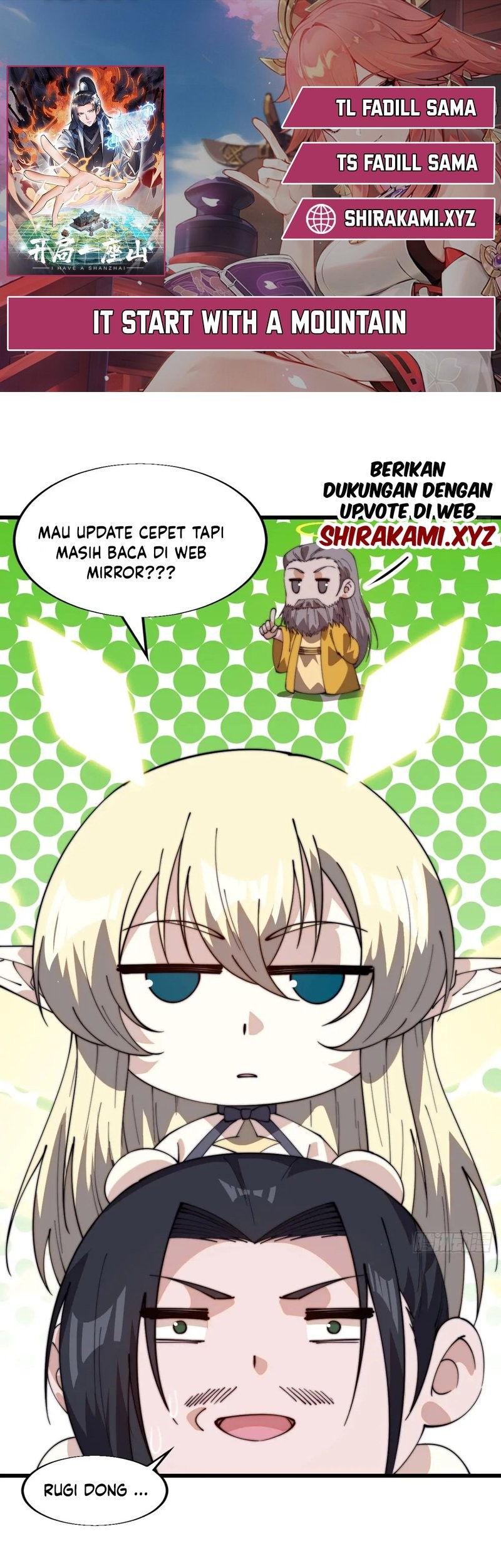 Baca Komik It Starts With A Mountain Chapter 852 Gambar 1