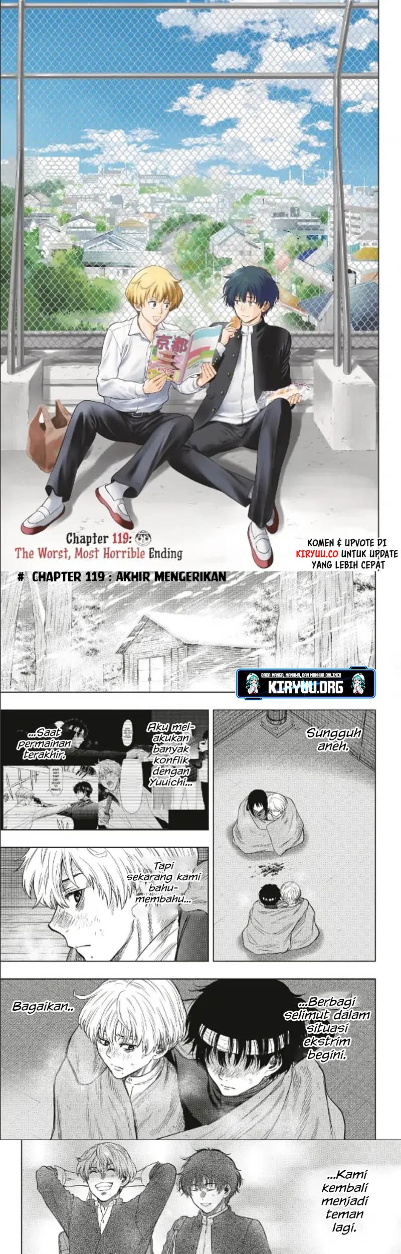 Baca  Tomodachi Game Chapter 119 Gambar 2