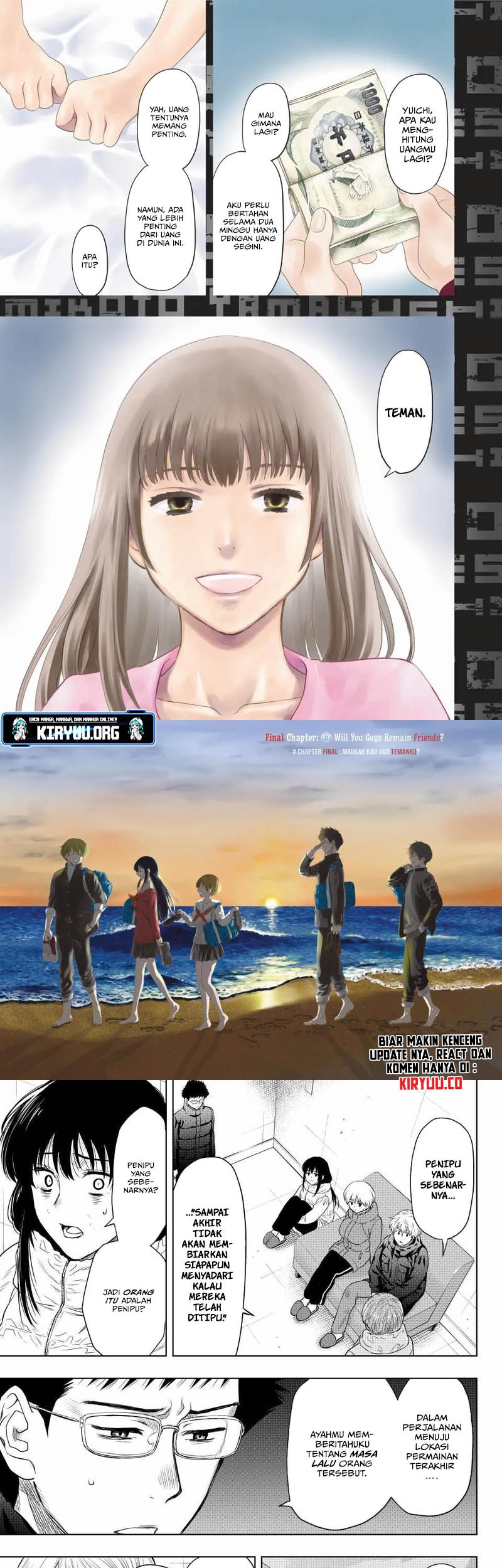 Baca Tomodachi Game Chapter 127 Gambar 2