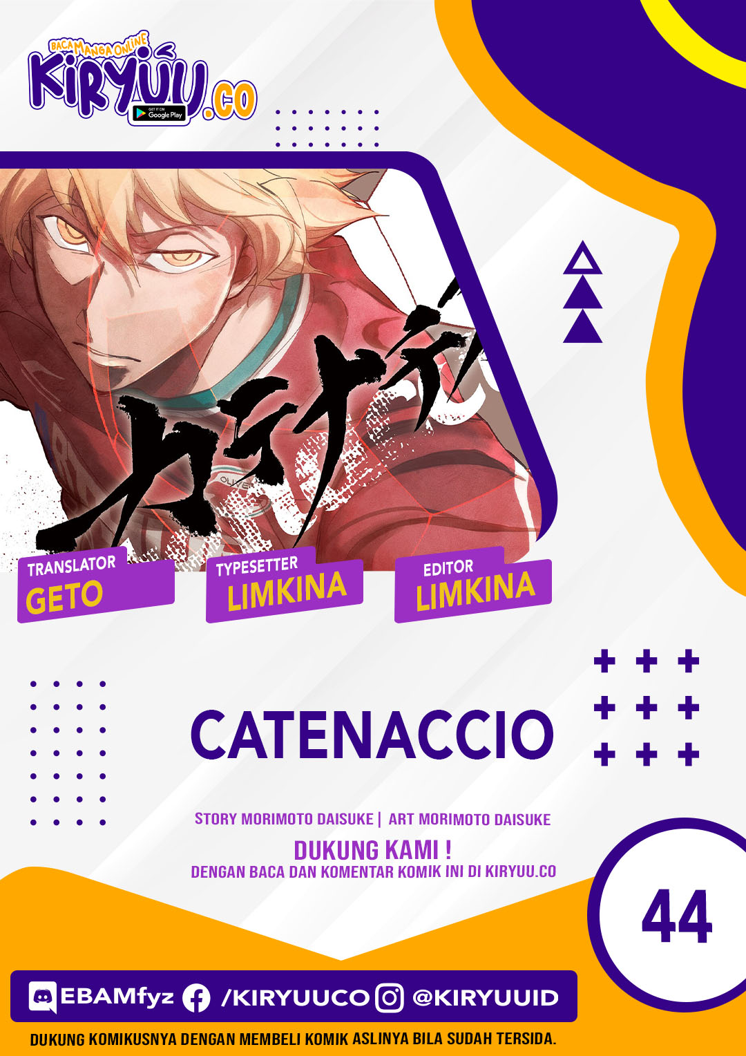 Baca Komik Catenaccio Chapter 44 Gambar 1