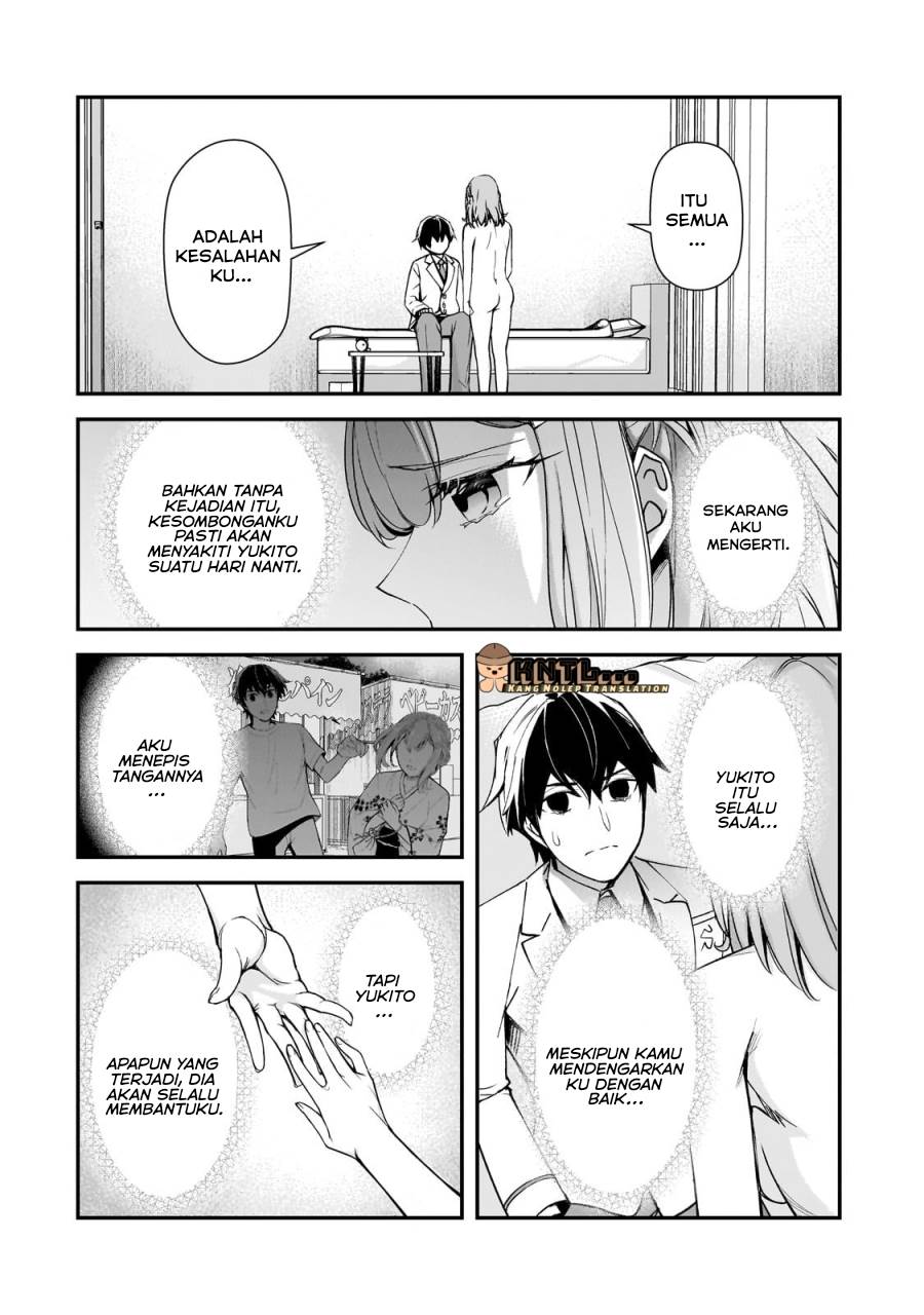 Ore ni Trauma wo Ataeta Joshi-tachi ga Chirachira Mitekuru kedo, Zannen desu ga Teokure desu Chapter 15 Gambar 20