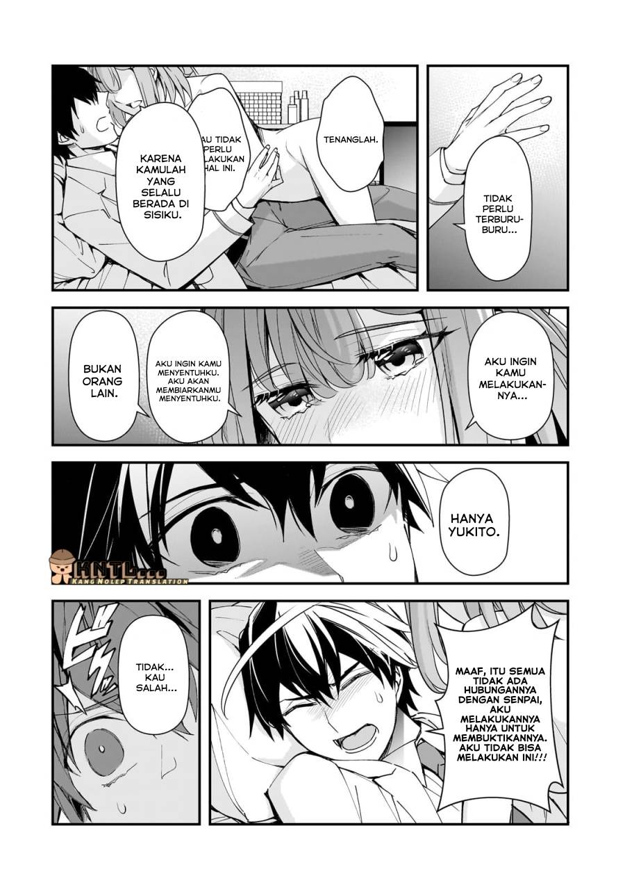 Ore ni Trauma wo Ataeta Joshi-tachi ga Chirachira Mitekuru kedo, Zannen desu ga Teokure desu Chapter 15 Gambar 24