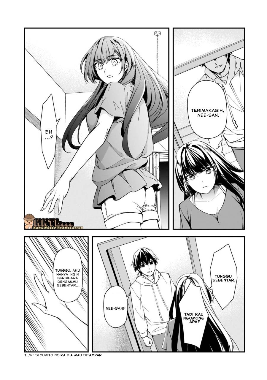 Ore ni Trauma wo Ataeta Joshi-tachi ga Chirachira Mitekuru kedo, Zannen desu ga Teokure desu Chapter 15 Gambar 42