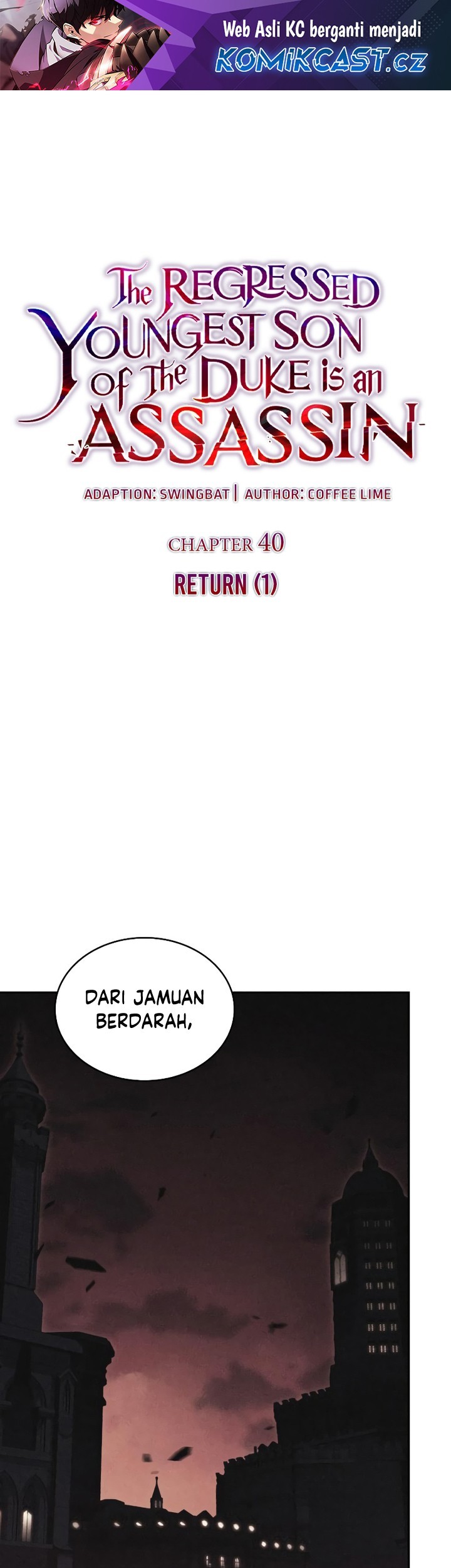 Baca The Regressed Son Of A Duke Is An Assassin Chapter 40 Gambar 2