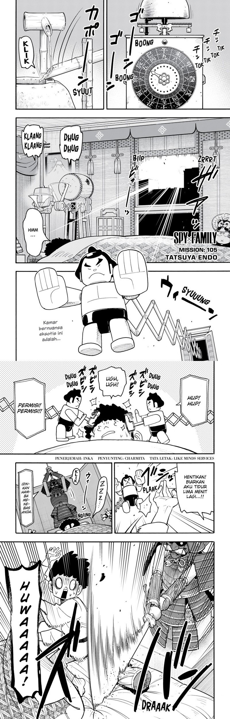 Baca Komik Spy X Family Chapter 105 Gambar 1