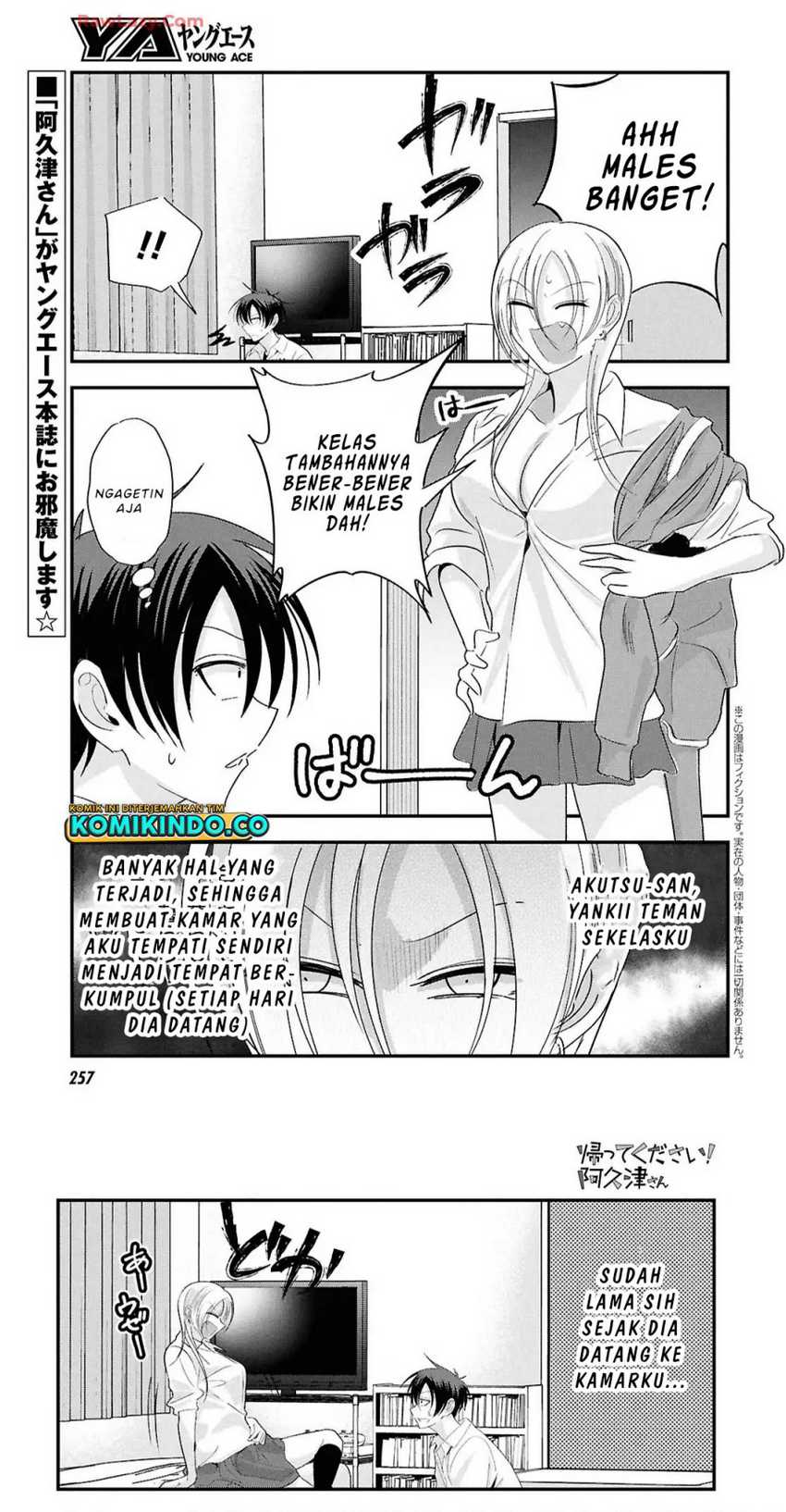Baca Please Go Home, Akutsu-san! Chapter 183 Gambar 2