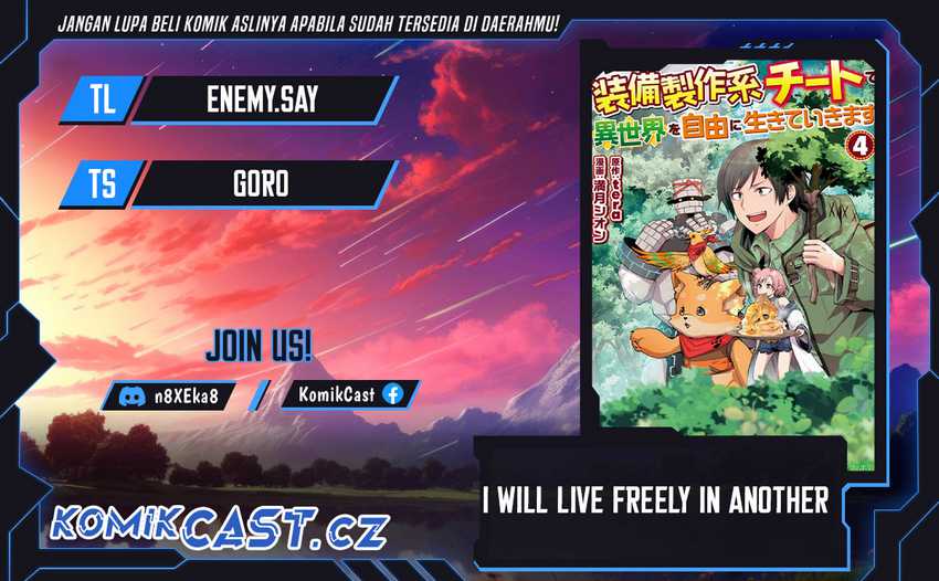 Baca Komik I will Live Freely in Another World with Equipment Manufacturing Cheat Chapter 28.2 Gambar 1