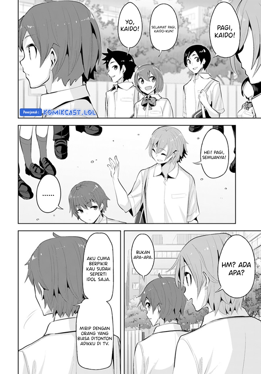 Tenkou-saki no Seiso Karen na Bishoujo ga, Mukashi Danshi to Omotte Issho ni Asonda Osananajimi datta Ken Chapter 17 Gambar 27