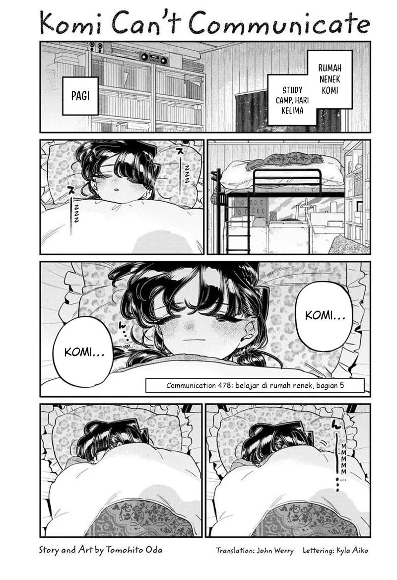 Baca Komi-san wa Komyushou Desu Chapter 478 Gambar 2