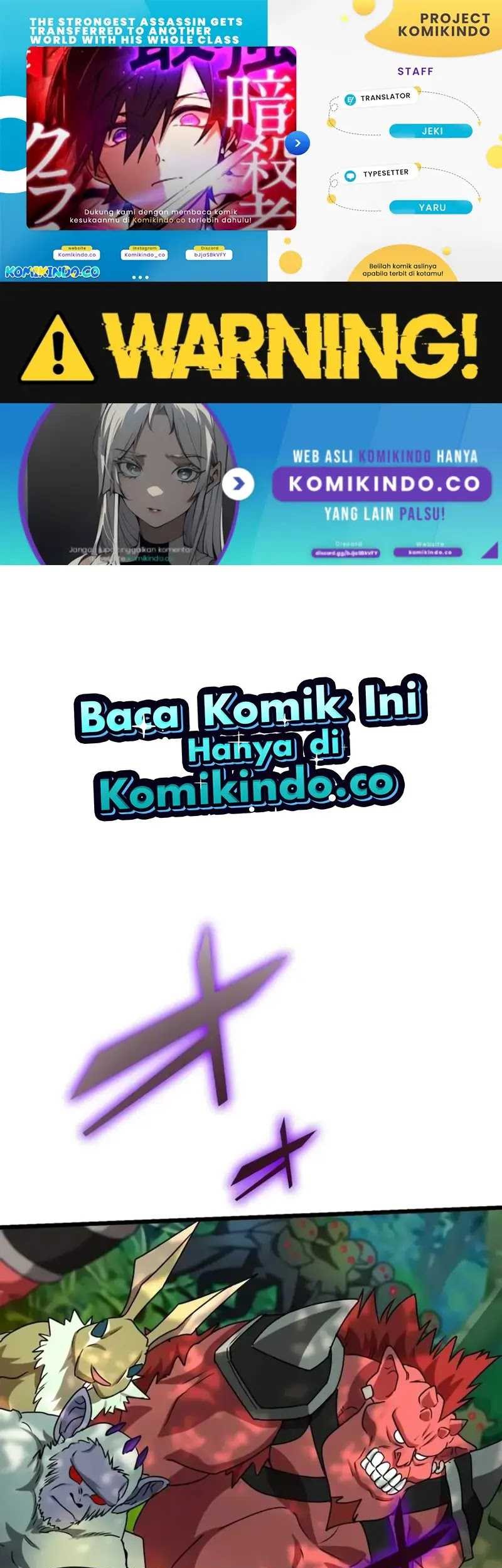 Baca Komik The strongest assassin gets transferred to another world with his whole class Chapter 53 Gambar 1