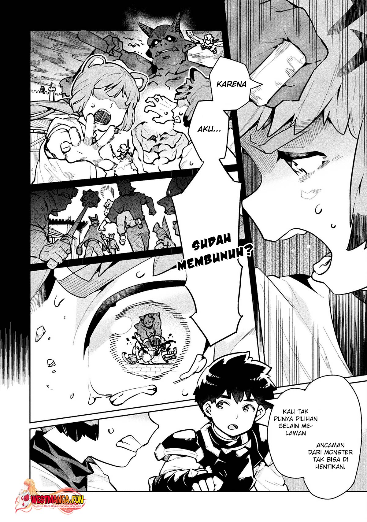 NEET dakedo Hello Work ni Ittara Isekai ni Tsuretekareta Chapter 60 Gambar 27