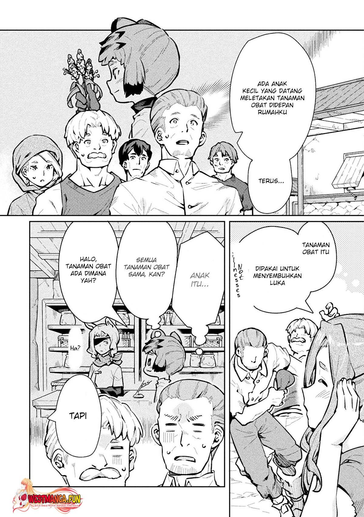 NEET dakedo Hello Work ni Ittara Isekai ni Tsuretekareta Chapter 60 Gambar 44