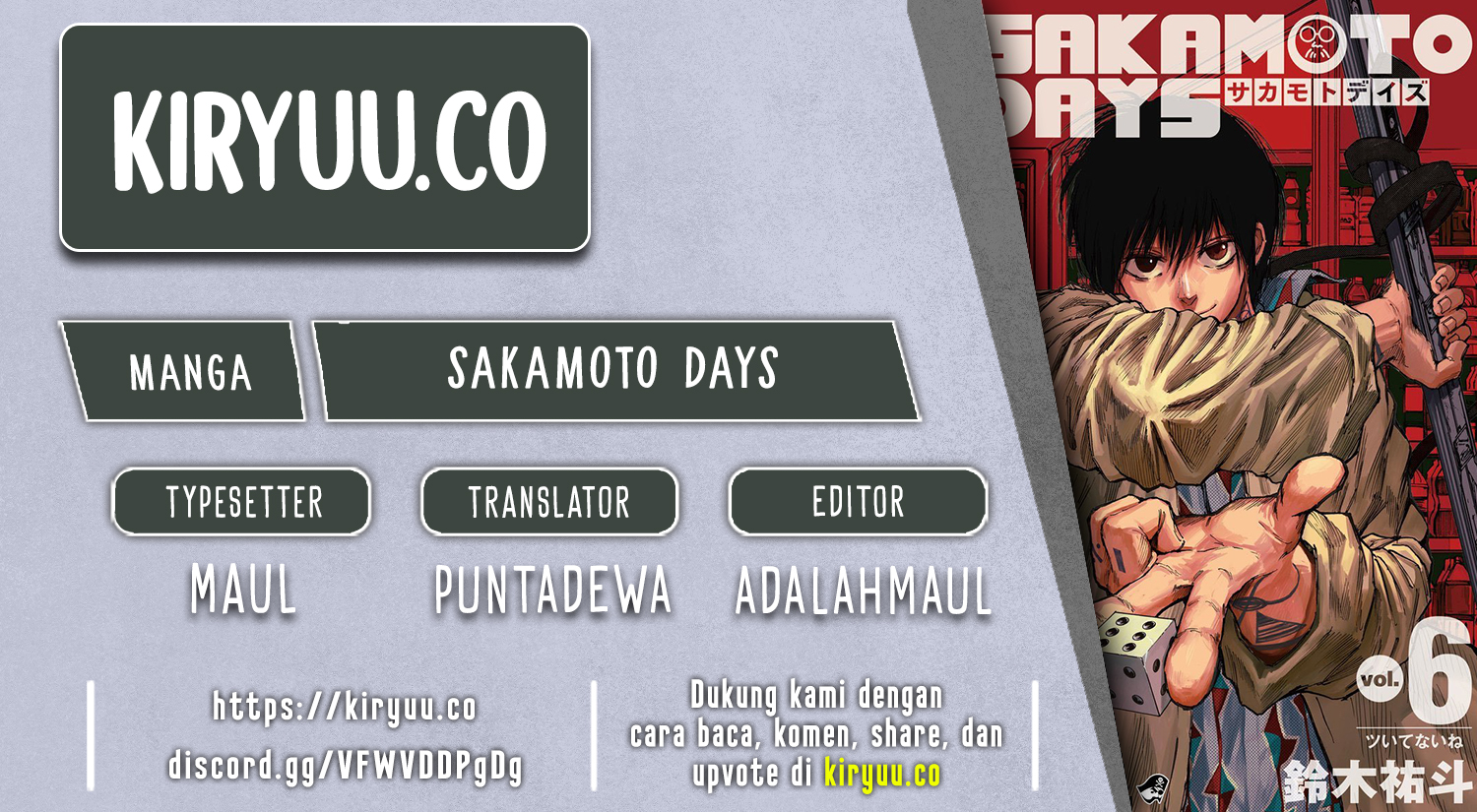 Baca Komik Sakamoto Days Chapter 182 Gambar 1