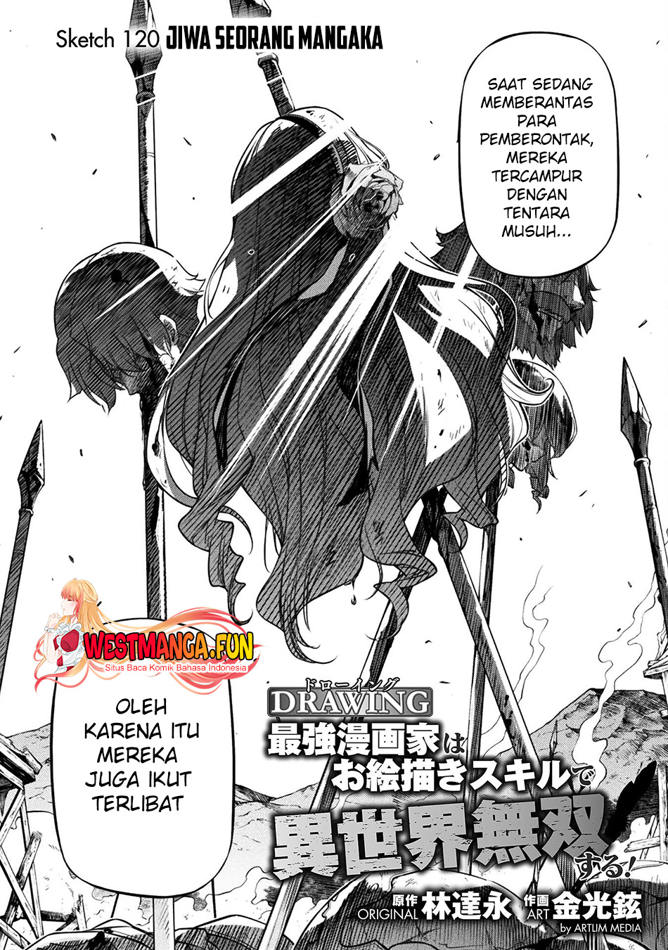 Drawing: Saikyou Mangaka wa Oekaki Skill de Isekai Musou Suru! Chapter 120 Gambar 4