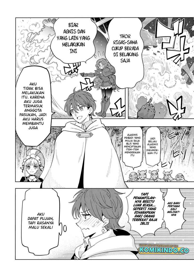 Souzou Renkinjutsushi wa Jiyuu wo Ouka suru: Kokyou wo Tsuihou saretara, Maou no Ohizamoto de Chouzetsu Kouka no Magic Item Tsukuri-houdai ni Narimashita Chapter 15.5 Gambar 3